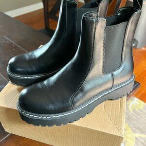 Womens Platform Boots Ladies Casual